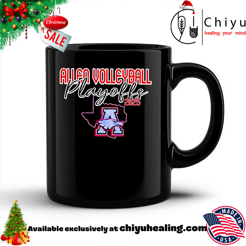 Allen Volleyball Playoffs 2025 logo shirt, Hoodie, Sweatshirt, Poster Canvas, Mug, Ornaments