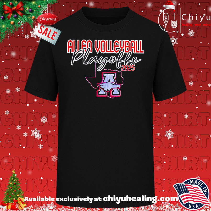 Allen Volleyball Playoffs 2025 logo shirt, Hoodie, Sweatshirt, Poster Canvas, Mug, Ornaments