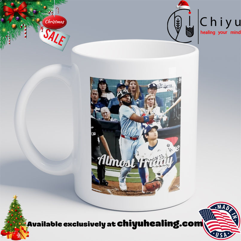 Almost Friday Oh Canada Dodgers vs Jay Blues shirt, Hoodie, Sweatshirt, Poster Canvas, Mug, Ornaments