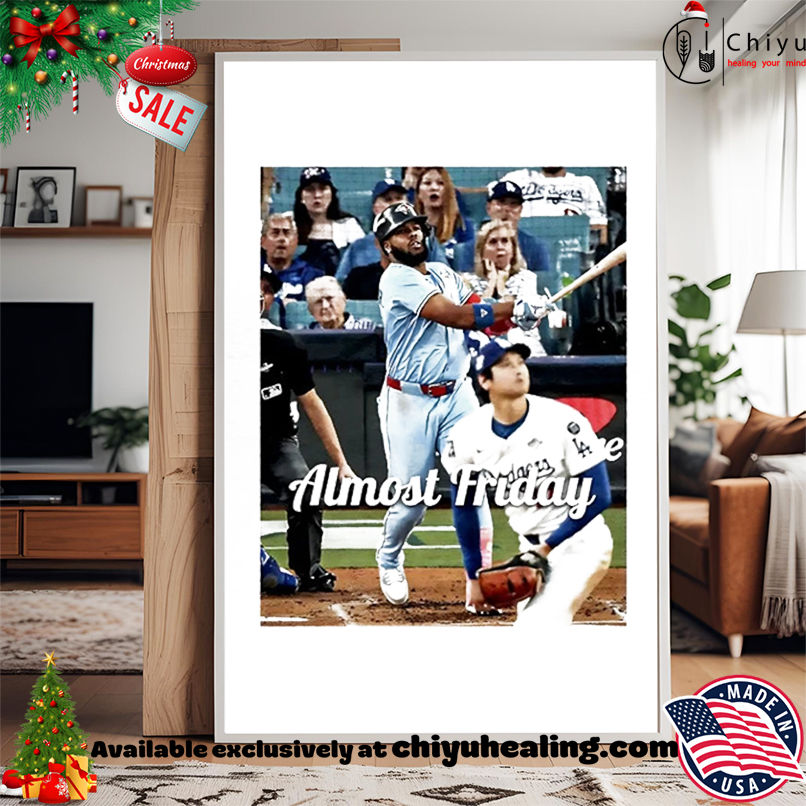 Almost Friday Oh Canada Dodgers vs Jay Blues shirt Almost Friday Oh Canada Dodgers vs Jay Blues shirt