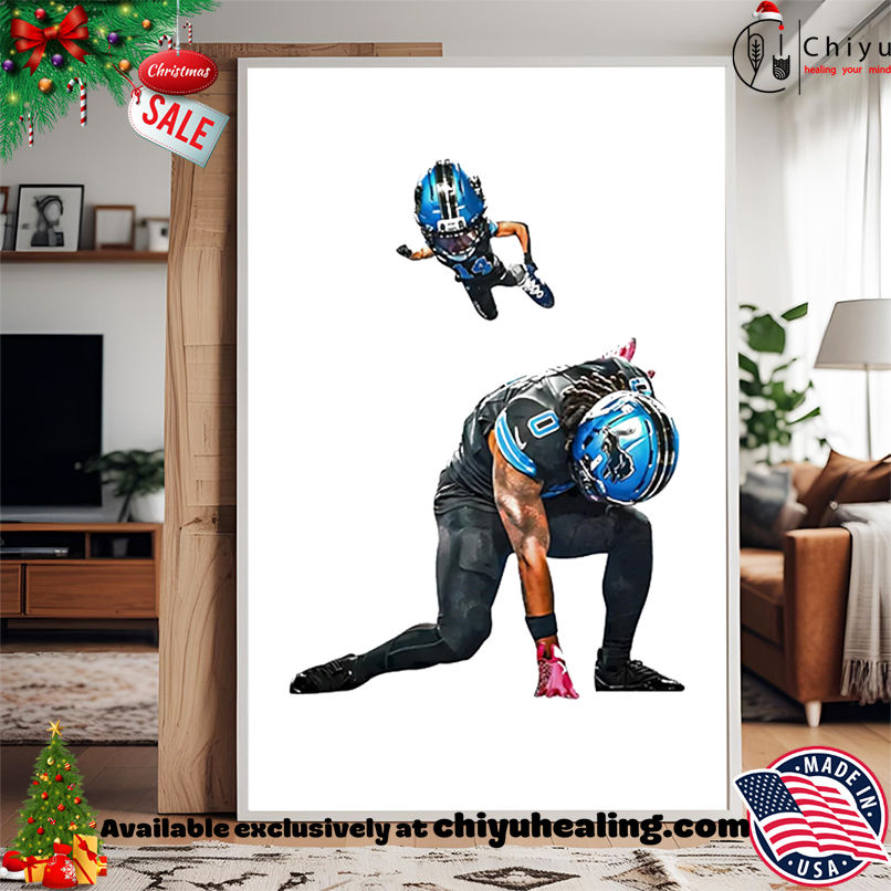 Amon Ra St. Brown and RB Jahmyr Gibbs pulled off a super hero funny shirt, Hoodie, Sweatshirt, Poster Canvas, Mug, Ornaments