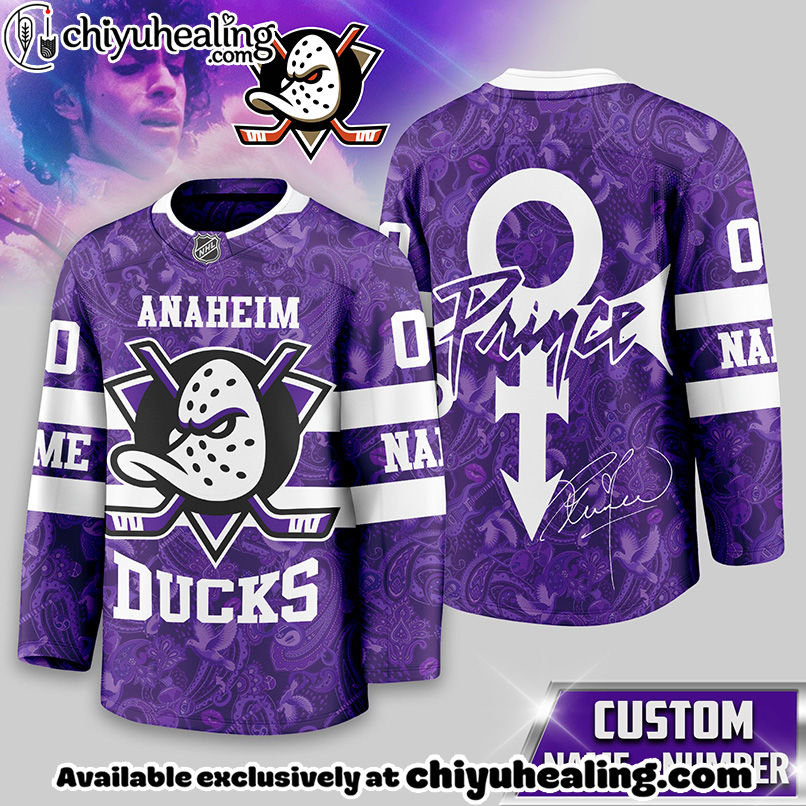 Anaheim Ducks - Premium NHL Prince Hockey Jersey