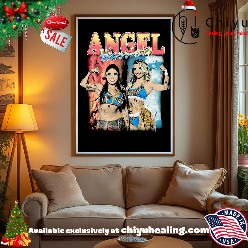 Angel Warriors Fire And Ice Shirt, Hoodie, Sweatshirt, Poster Canvas, Mug, Ornaments