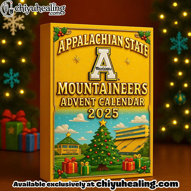 Appalachian State Mountaineers Advent Calendar, Christmas Countdown Advent Calendar Gift Box with 24 Acrylic Ornaments Appalachian State Mountaineers Advent Calendar, Christmas Countdown Advent Calendar Gift Box with 24 Acrylic Ornaments