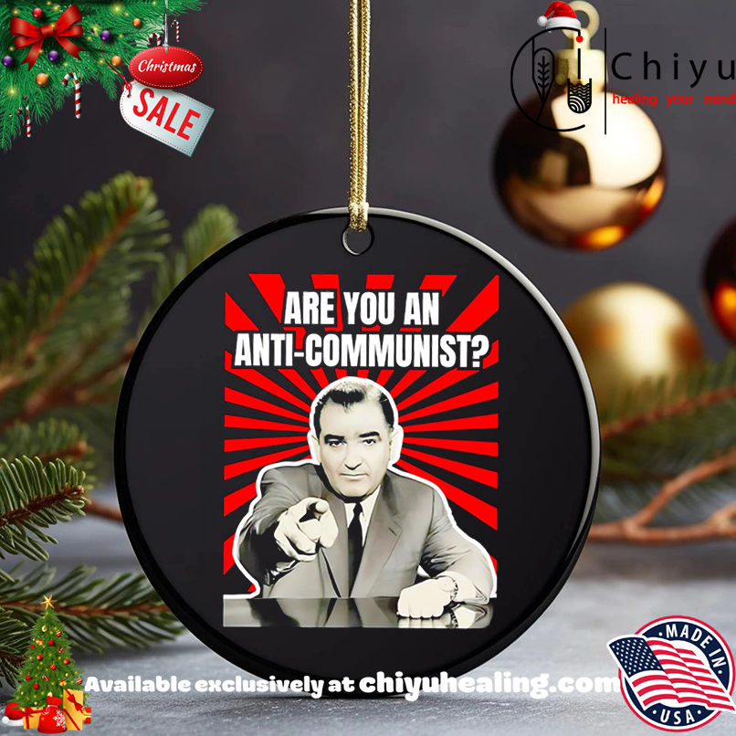Are You An Anti-Communist retro shirt, Hoodie, Sweatshirt, Poster Canvas, Mug, Ornaments