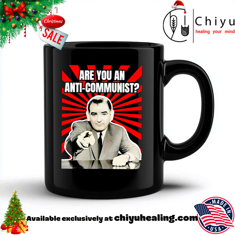 Are You An Anti-Communist retro shirt, Hoodie, Sweatshirt, Poster Canvas, Mug, Ornaments