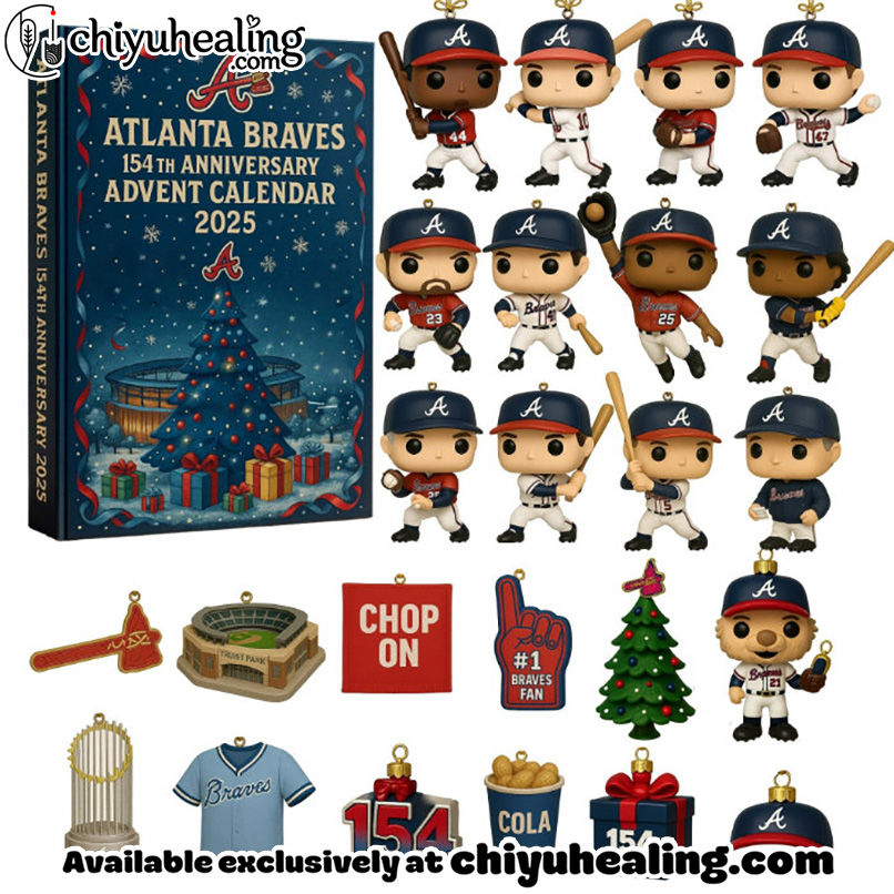 Atlanta Braves Advent Calendar 2025 154th Anniversary Christmas Gift, Christmas Idea, Christmas Countdown Advent Calendar Gift Box with 24 Acrylic Ornaments Atlanta Braves Advent Calendar 2025 154th Anniversary Christmas Gift, Christmas Idea, Christmas Countdown Advent Calendar Gift Box with 24 Acrylic Ornaments