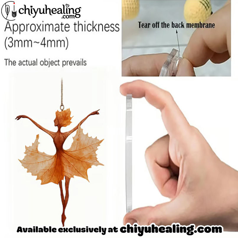 Autumn Leaf Ballerina Advent Calendar 2025, Christmas Countdown Advent Calendar Gift Box with 24 Acrylic Ornaments 3 Autumn Leaf Ballerina Advent Calendar 2025, Christmas Countdown Advent Calendar Gift Box with 24 Acrylic Ornaments