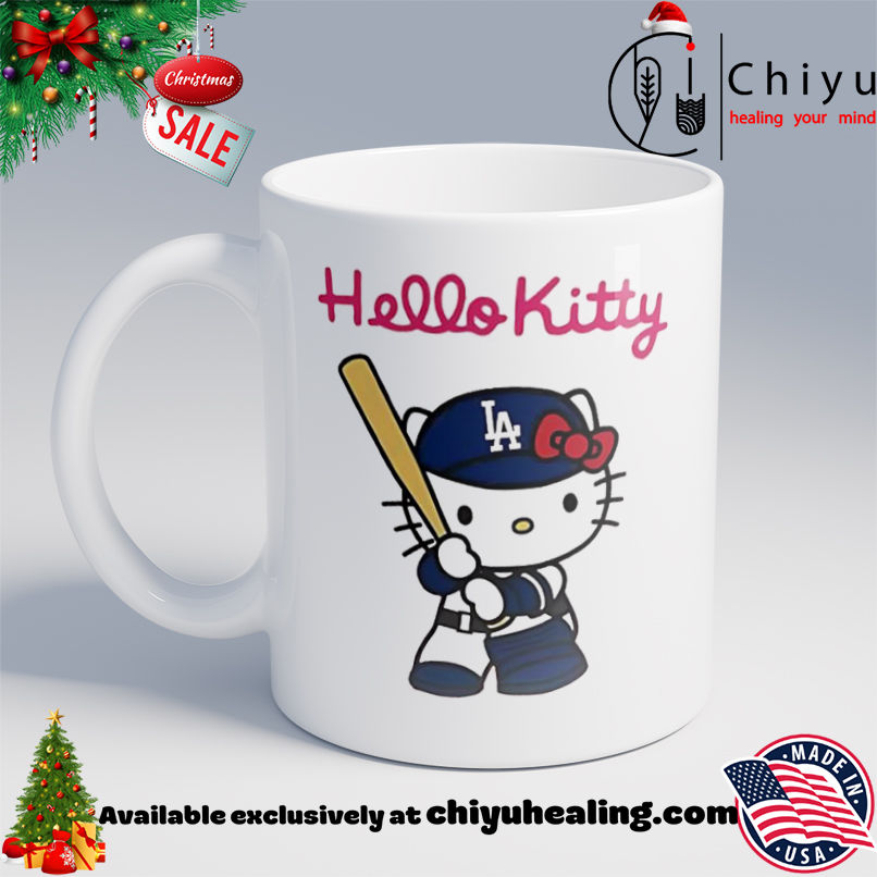 Awesome Hello Kitty x Los Angeles Dodgers 2025 Back To Back World Series Pink Baseball shirt, Hoodie, Sweatshirt, Poster Canvas, Mug, Ornaments