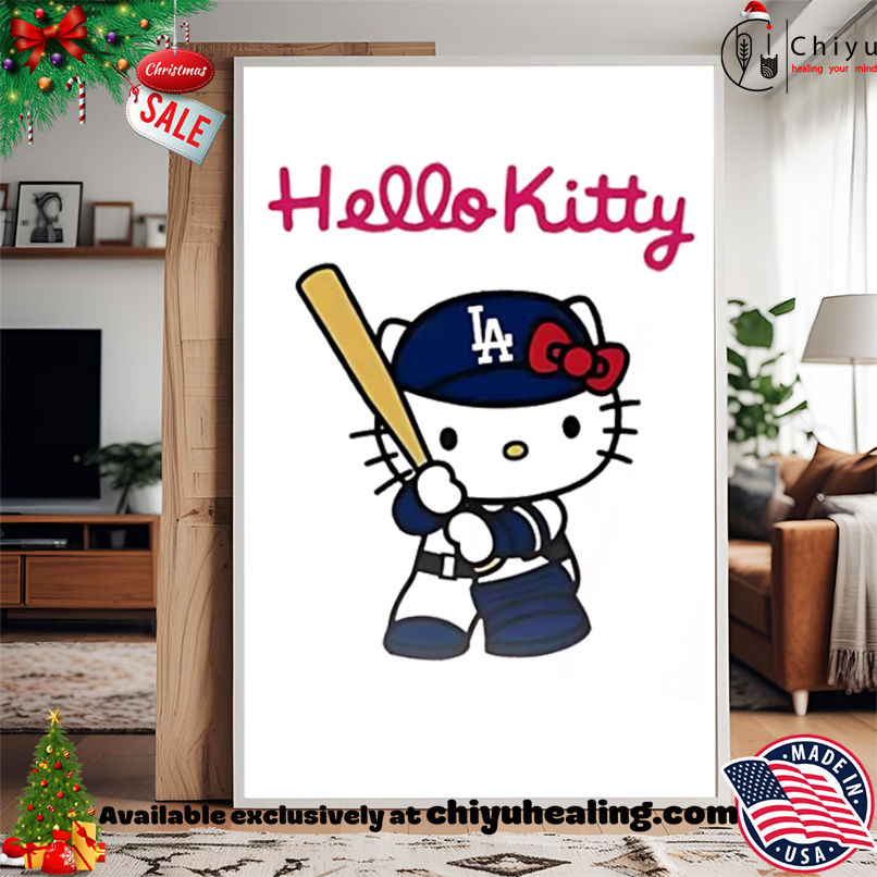 Awesome Hello Kitty x Los Angeles Dodgers 2025 Back To Back World Series Pink Baseball shirt Awesome Hello Kitty x Los Angeles Dodgers 2025 Back To Back World Series Pink Baseball shirt