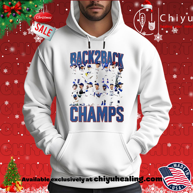 Awesome Los Angeles Dodgers Back 2 Back Mini Champs shirt, Hoodie, Sweatshirt, Poster Canvas, Mug, Ornaments