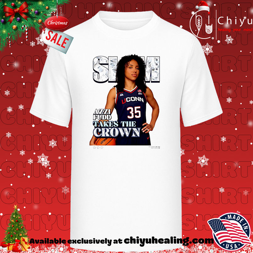 Azzi Fudd Takes the crown UConn Huskies Slam shirt, Hoodie, Sweatshirt, Poster Canvas, Mug, Ornaments