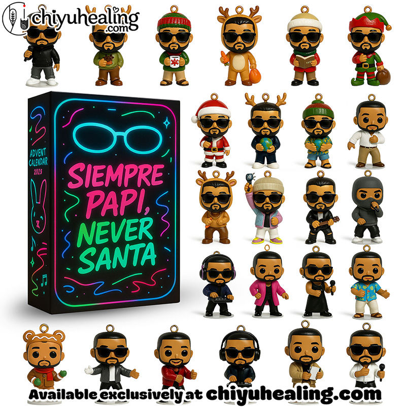 BBN Premium Advent Calendar 2025 CHRISTMAS GIFT, CHRISTMAS IDEA, Christmas Countdown Advent Calendar Gift Box with 24 Acrylic Ornaments