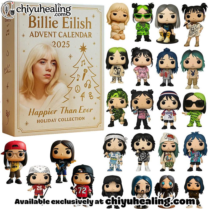 BE Advent Calendar, Christmas Countdown Advent Calendar Gift Box with 24 Acrylic Ornaments