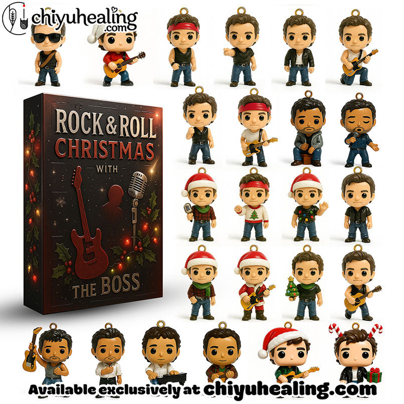 BRST Premium Advent Calendar 2025 CHRISTMAS GIFT, CHRISTMAS IDEA, Christmas Countdown Advent Calendar Gift Box with 24 Acrylic Ornaments