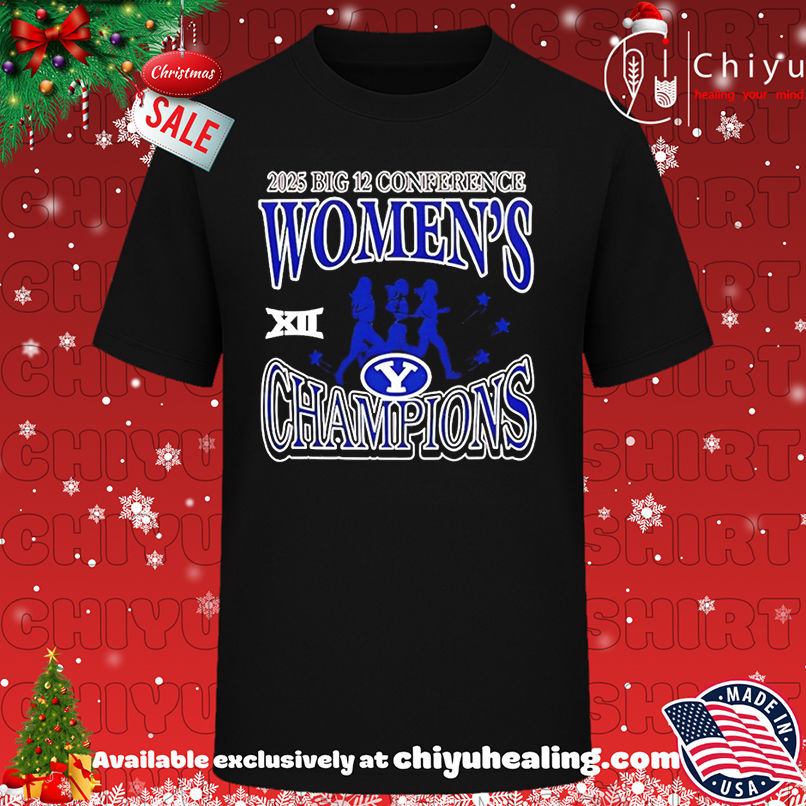 BYU Cougars 2025 Big 12 Womens Cross Country Champions No. 1 shirt, Hoodie, Sweatshirt, Poster Canvas, Mug, Ornaments