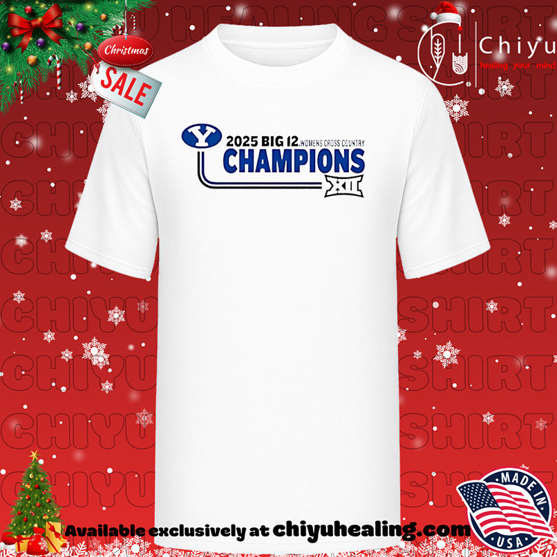 BYU Cougars 2025 Big 12 Womens Cross Country Champions shirt, Hoodie, Sweatshirt, Poster Canvas, Mug, Ornaments
