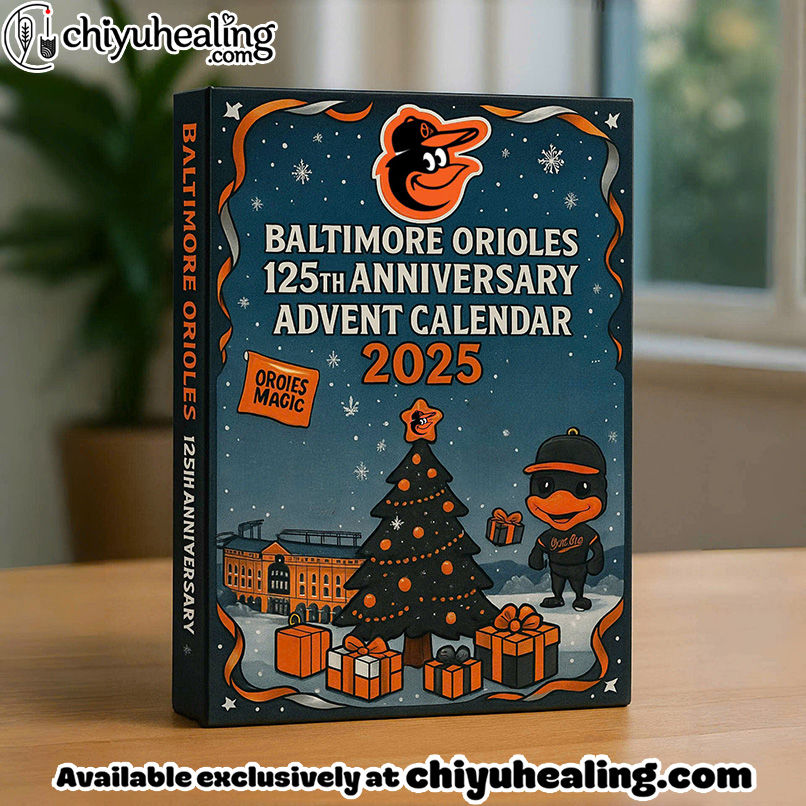 Baltimore Orioles Advent Calendar 2025 125th Anniversary Christmas Gift, Christmas Idea, Christmas Countdown Advent Calendar Gift Box with 24 Acrylic Ornaments Baltimore Orioles Advent Calendar 2025 125th Anniversary Christmas Gift, Christmas Idea, Christmas Countdown Advent Calendar Gift Box with 24 Acrylic Ornaments