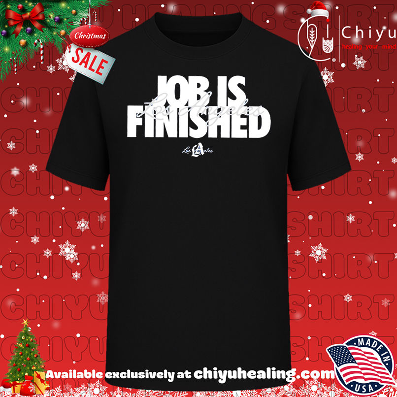 Best Los Angeles Dodgers Job is Finished Royal shirt, Hoodie, Sweatshirt, Poster Canvas, Mug, Ornaments