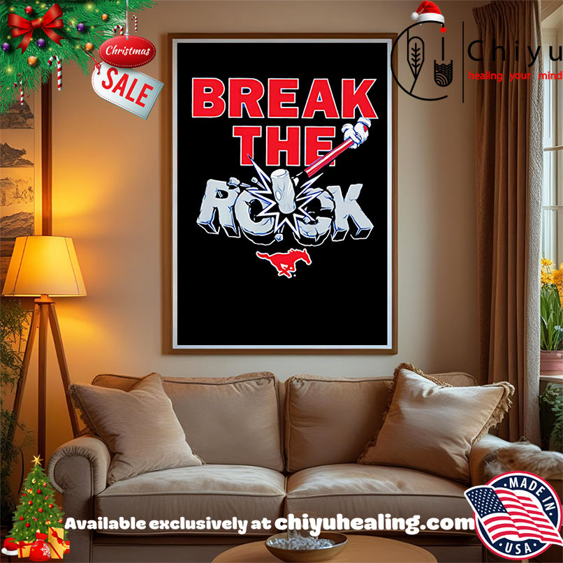 Best SMU Football Break The Rock bang bang shirt Best SMU Football Break The Rock bang bang shirt
