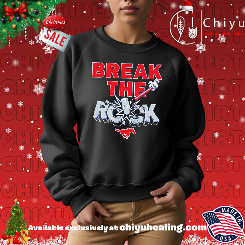 Best SMU Football Break The Rock bang bang shirt Best SMU Football Break The Rock bang bang shirt
