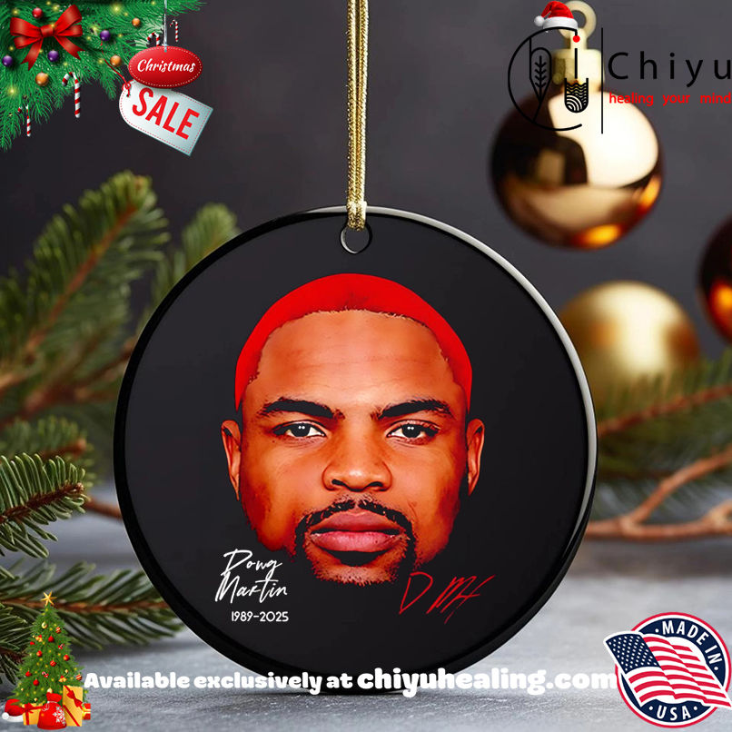 Big Head Doug Martin RIP 1989-2025 signature shirt, Hoodie, Sweatshirt, Poster Canvas, Mug, Ornaments