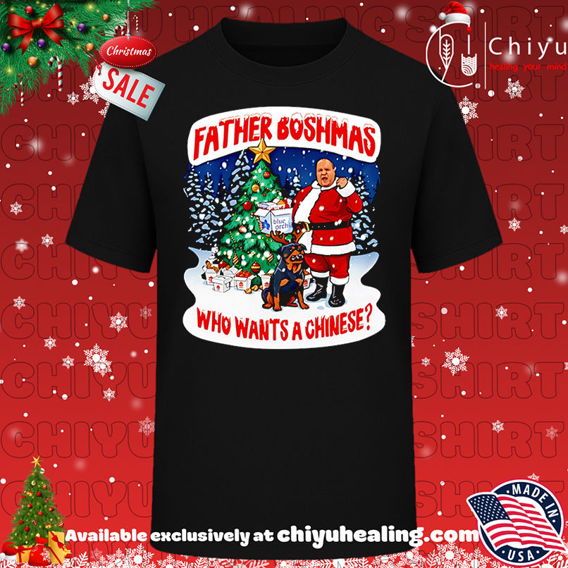 Big John 'Father Boshmas' Christmas Jumper Shirt, Hoodie, Sweatshirt, Poster Canvas, Mug, Ornaments