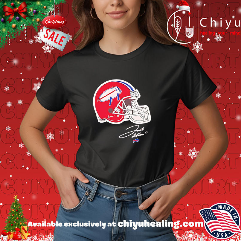 Billustration Josh Allen Buffalo Bills helmets shirt, Hoodie, Sweatshirt, Poster Canvas, Mug, Ornaments