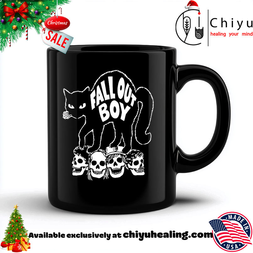 Black Cat Fall Out Boy Shirt, Hoodie, Sweatshirt, Poster Canvas, Mug, Ornaments