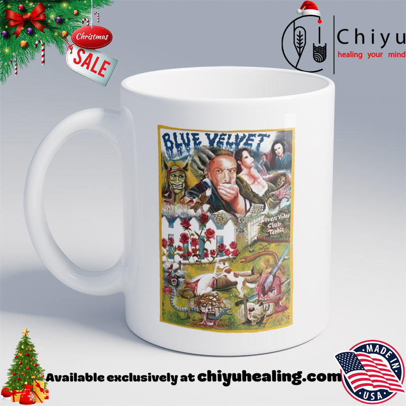 Blue Velvet Movie Poster shirt, Hoodie, Sweatshirt, Poster Canvas, Mug, Ornaments