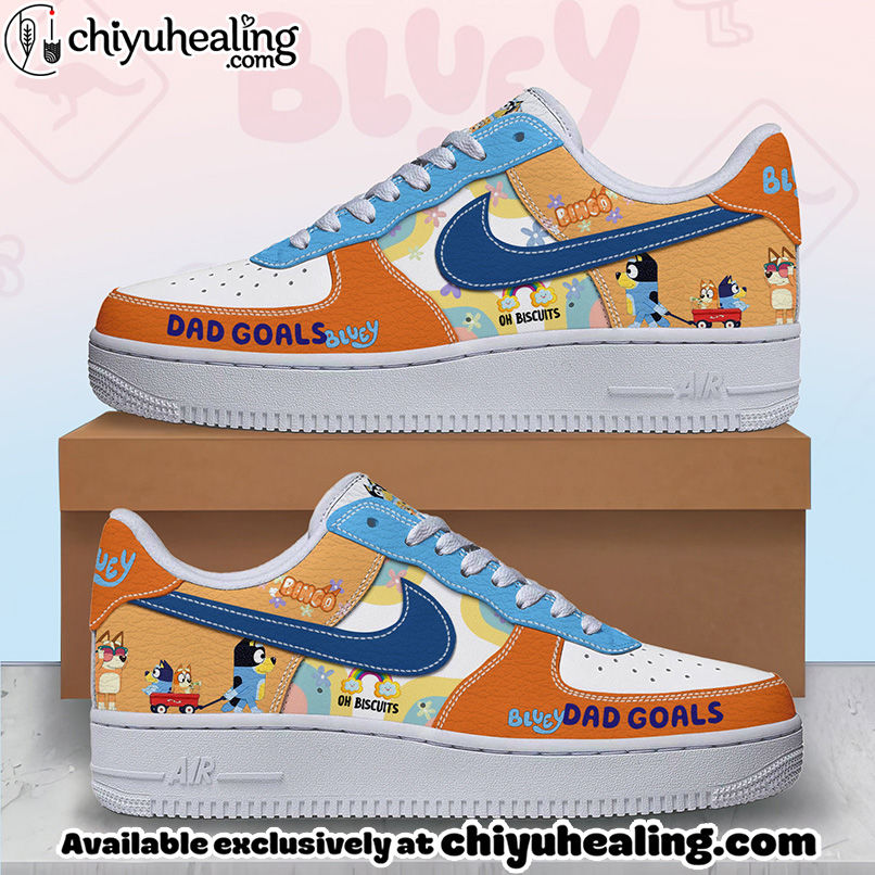 Bluey Air Low-Top Sneakers Shoes For Men And Women
