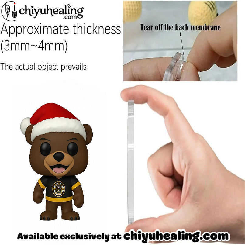 Boston Bruins 100th Anniversary Advent Calendar, Christmas Countdown Advent Calendar Gift Box with 24 Acrylic Ornaments 3 Boston Bruins 100th Anniversary Advent Calendar, Christmas Countdown Advent Calendar Gift Box with 24 Acrylic Ornaments