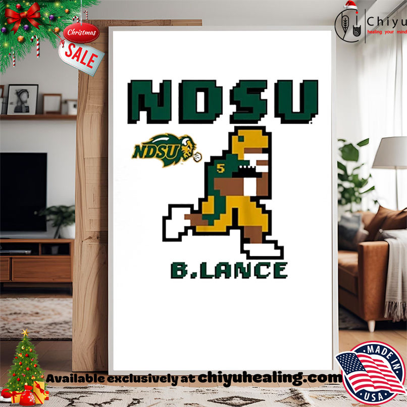 Bryce Lance North Dakota State Football Retro Baller shirt, Hoodie, Sweatshirt, Poster Canvas, Mug, Ornaments