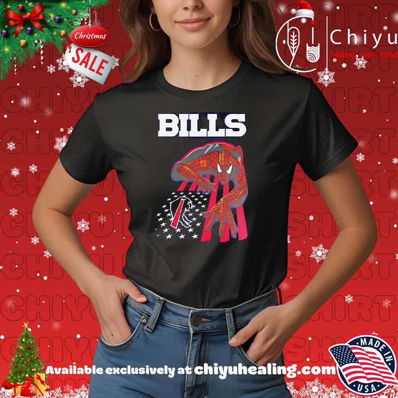 Buffalo Bills And Spiderman America Flag Shirt, Hoodie, Sweatshirt, Poster Canvas, Mug, Ornaments 7 Buffalo Bills And Spiderman America Flag Shirt, Hoodie, Sweatshirt, Poster Canvas, Mug, Ornaments