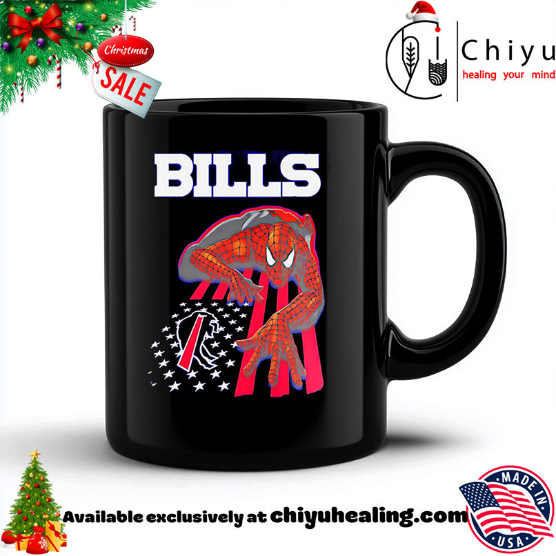 Buffalo Bills And Spiderman America Flag Shirt, Hoodie, Sweatshirt, Poster Canvas, Mug, Ornaments 6 Buffalo Bills And Spiderman America Flag Shirt, Hoodie, Sweatshirt, Poster Canvas, Mug, Ornaments