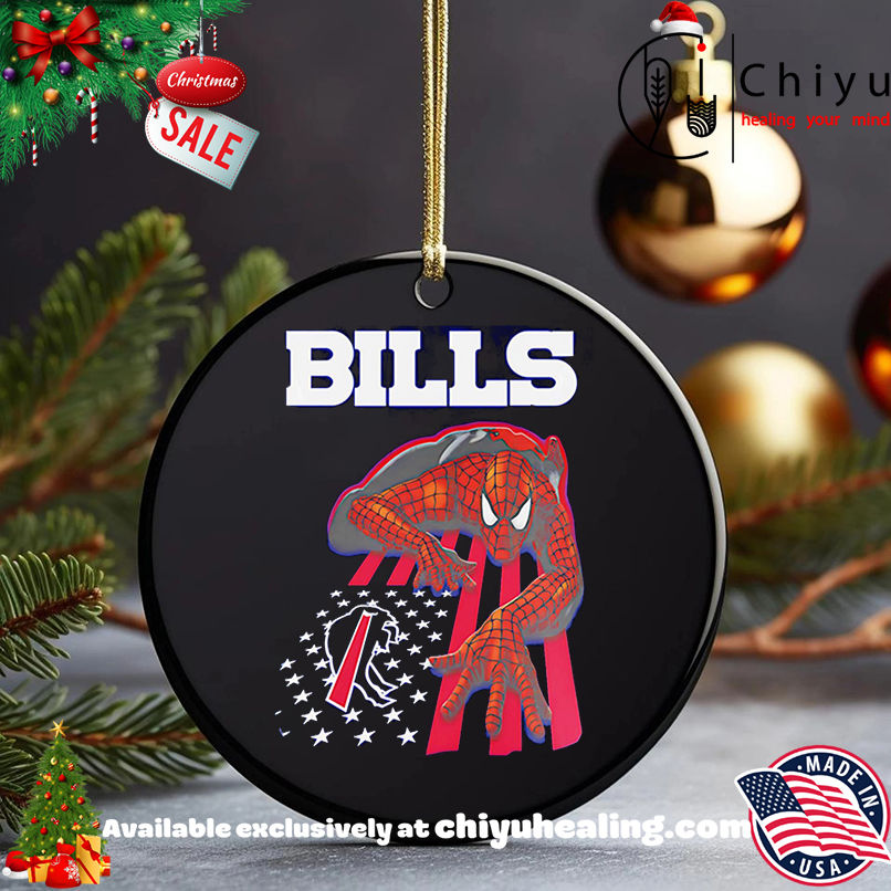 Buffalo Bills And Spiderman America Flag Shirt, Hoodie, Sweatshirt, Poster Canvas, Mug, Ornaments 5 Buffalo Bills And Spiderman America Flag Shirt, Hoodie, Sweatshirt, Poster Canvas, Mug, Ornaments