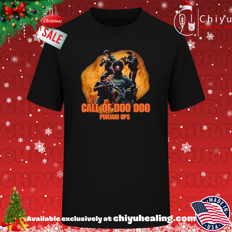 Call of doo doo Punjabi Ops shirt, Hoodie, Sweatshirt, Poster Canvas, Mug, Ornaments