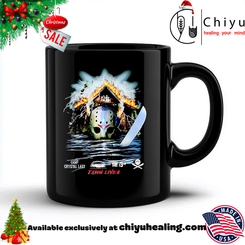 Camp Crystal Lake Jason Lives shirt, Hoodie, Sweatshirt, Poster Canvas, Mug, Ornaments