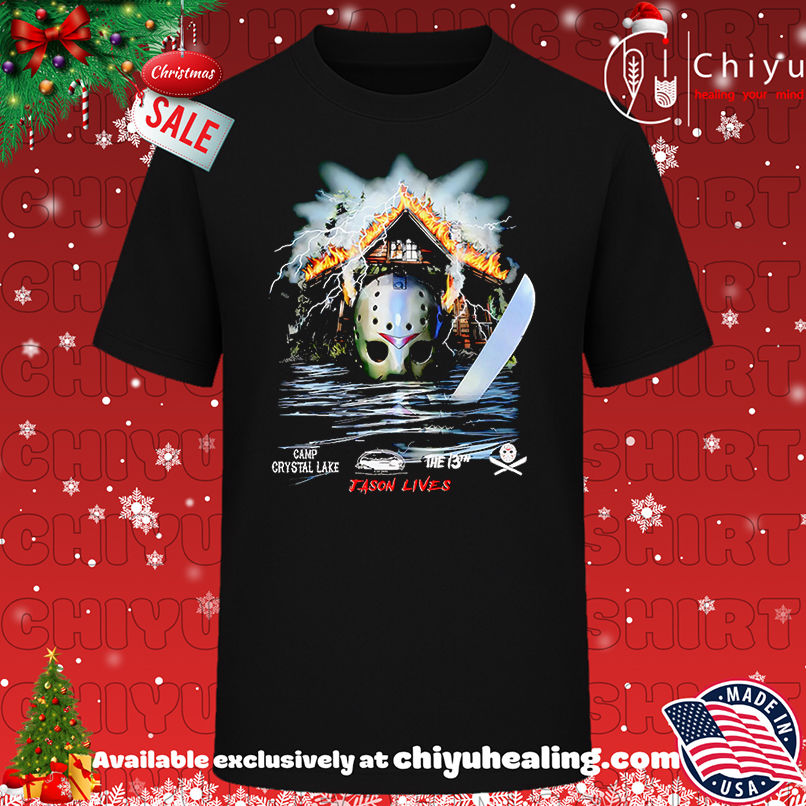 Camp Crystal Lake Jason Lives shirt, Hoodie, Sweatshirt, Poster Canvas, Mug, Ornaments