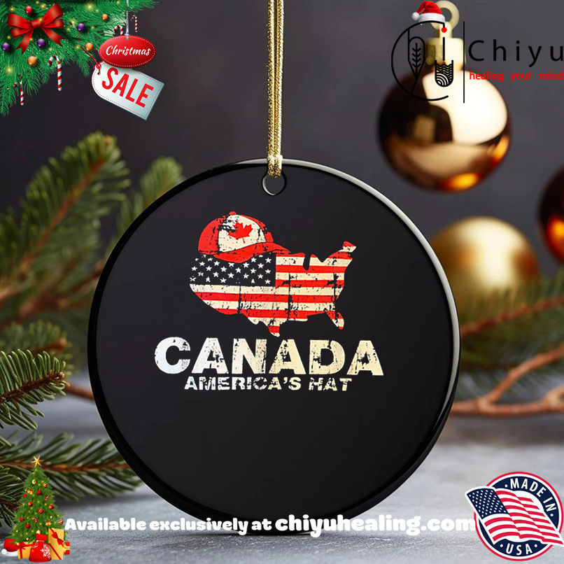Canada America's Hat retro shirt, Hoodie, Sweatshirt, Poster Canvas, Mug, Ornaments