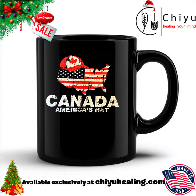 Canada America's Hat retro shirt, Hoodie, Sweatshirt, Poster Canvas, Mug, Ornaments