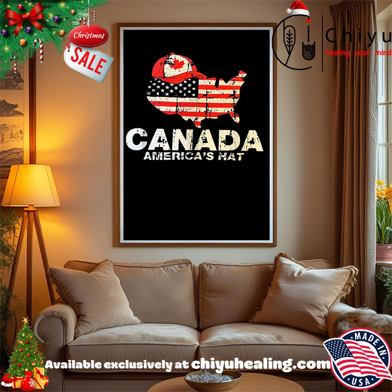 Canada America's Hat retro shirt, Hoodie, Sweatshirt, Poster Canvas, Mug, Ornaments