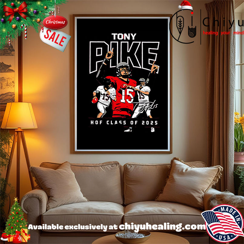 Carolina Panthers Tony Pike HOF Class of 2025 shirt, Hoodie, Sweatshirt, Poster Canvas, Mug, Ornaments