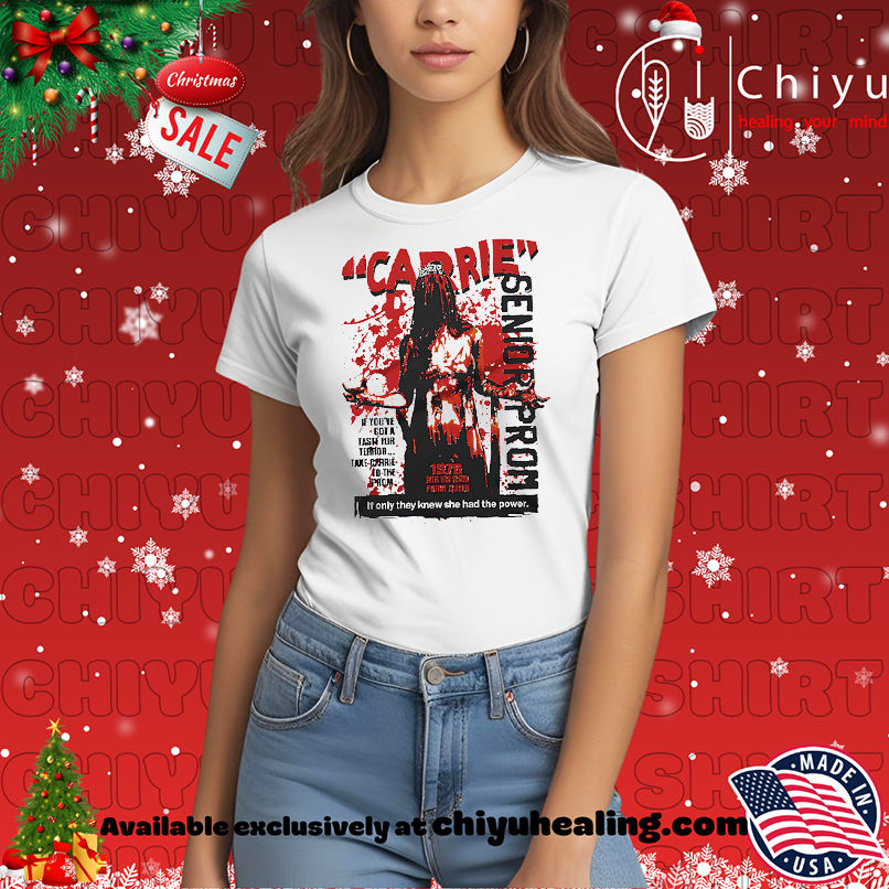 Carrie Senior Prom Shirt, Hoodie, Sweatshirt, Poster Canvas, Mug, Ornaments