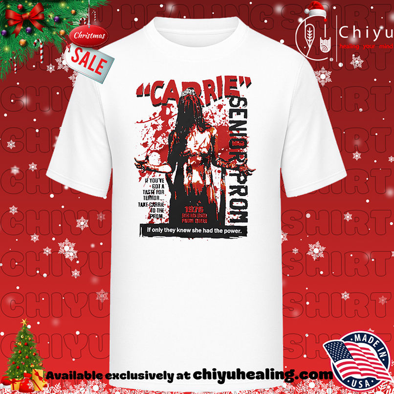 Carrie Senior Prom Shirt, Hoodie, Sweatshirt, Poster Canvas, Mug, Ornaments