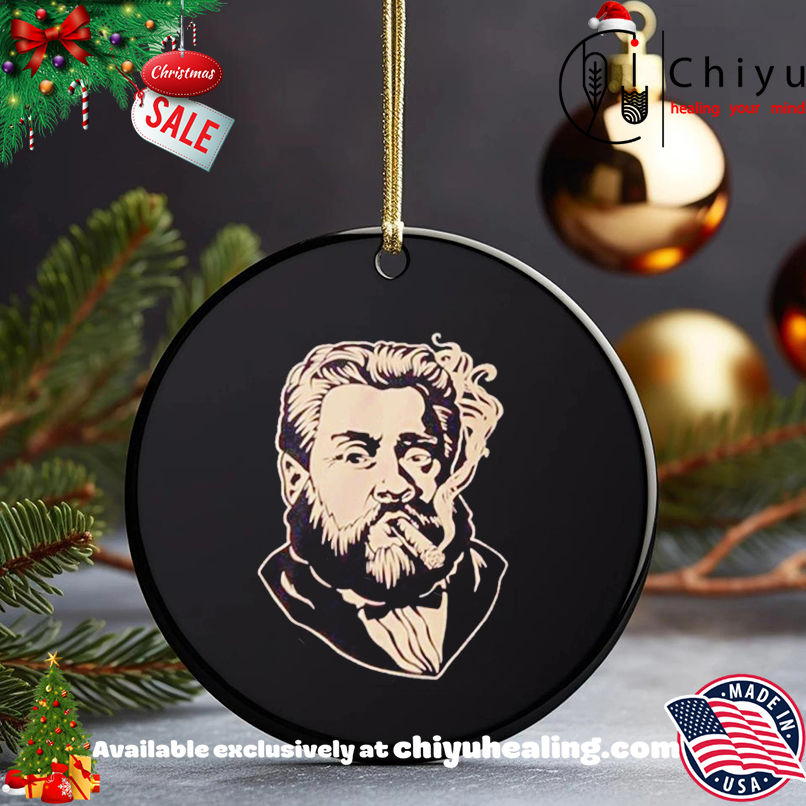 Charles Spurgeon Smoking a Cigar Standard shirt, Hoodie, Sweatshirt, Poster Canvas, Mug, Ornaments