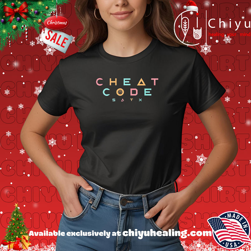 Cheat Code Satx shirt, Hoodie, Sweatshirt, Poster Canvas, Mug, Ornaments