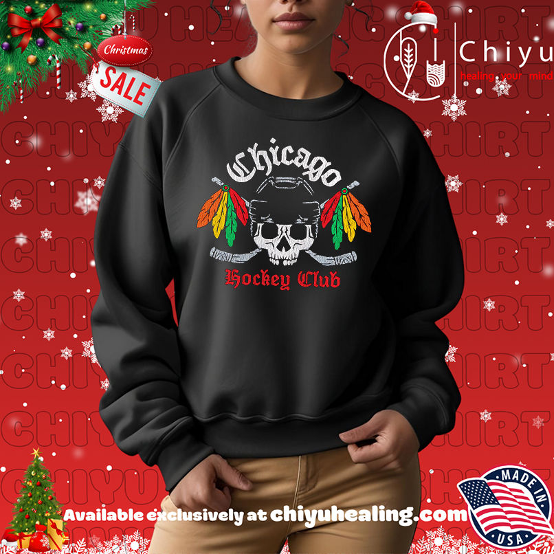 Chicago Hockey Club Skull shirt Chicago Hockey Club Skull shirt