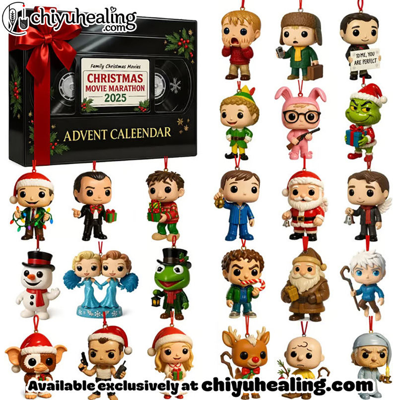 Christmas Countdown Ornaments Set Christmas Countdown Ornaments Set