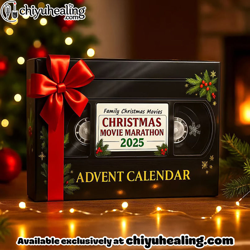Christmas Movie Advent Calendar 2025, Christmas Countdown Advent Calendar Gift Box with 24 Acrylic Ornaments